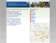 Tablet Screenshot of connectstlouis.com